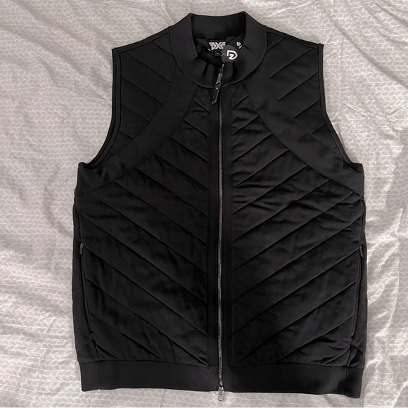 NWT Mens PXG Hybrid Vest, Black, Nick Jonas Collection, Size XL - Picture 1 of 6
